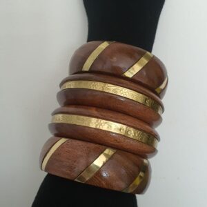 Wooden Kada-Stack of 4 Kada