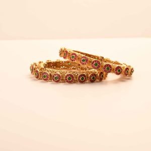 Zeba Pacheli Bangle-Set of 2