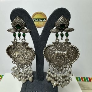 Dastak Oxidized Earring