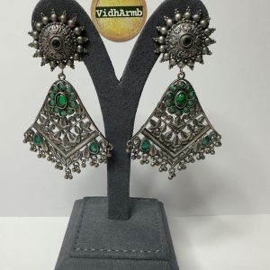 Diwa Oxidized Earring