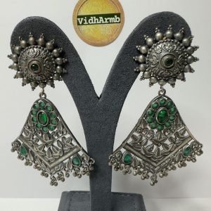 Diwa Oxidized Earring