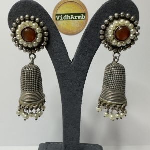 Siya Oxidized Earrings