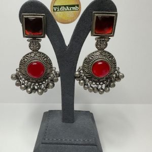 Chaand Oxidized Earrings