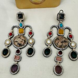 Sitaar Multistone Earrings