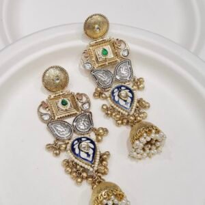 Meher Gold Plated Earrings