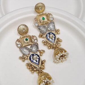 Meher Gold Plated Earrings