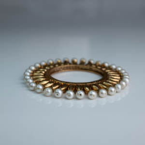 Chitshakti Pearl Goldplated Bangle