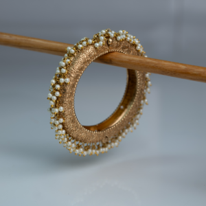 Nanda Antique Peal Openable Bangle