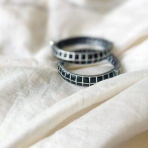 Dhanak Oxidized Openable Bangle -1(2.4/2.6)