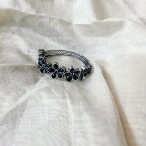 Jhasi Oxidised Bangle-1(2.4/2.6)