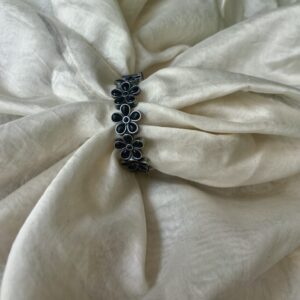 Jhasi Oxidised Bangle-1(2.4/2.6)
